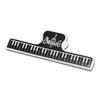 Music Score Fixed Clips Sheet Holder Replacement Plastic Piano Sheet Music Clip Piano Key Pattern Piano Sheet Music Clip