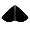 For Subaru Impreza STI hatchback model from 2008-2014 Triangular window louvre car sticker cross-border modification Accessories