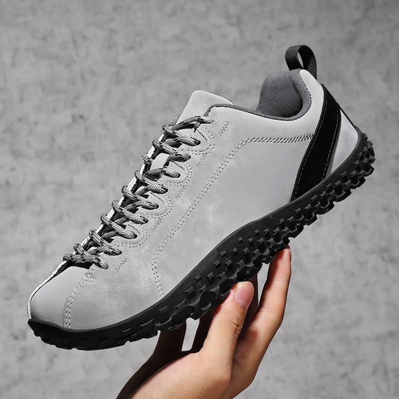 

Fashion Unisex Wider Shoes New Flats Soft Zero Drop Sole Wider Toe Sneakes Breathable Mesh Men Barefoot Wide-toed Shoes Big Size 36 серый