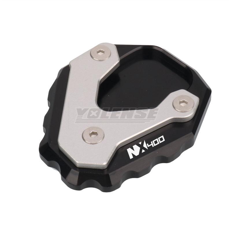 For HONDA NX500 NX400 NX 500 400 2023 2024 2025 Motorcycle Kickstand Foot Side Stand Enlarger Pad Plate Footrest Pedal Extension