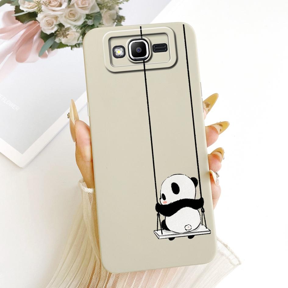 For Samsung Galaxy J2 Prime Case Cute Cartoon Cat Shockproof Silicone Soft Cover For Samsung J5 Prime On5 2016 G570 G570F Fundas