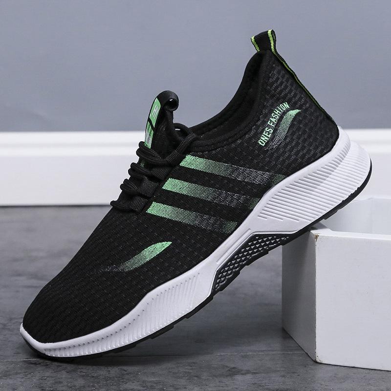 Spring and Autumn Breathable Ultra Light Mesh Fashion Men's Sports Casual Comfortable Running Men's Shoes