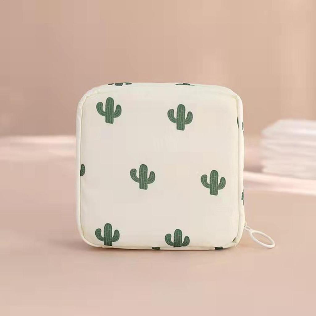 Sanitary Napkins Storage Bag Feminine Period Pouch Portable Tampon Organizer Bag Mini Makeup Lipstick Storage Pouch Bags