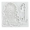 Fairy Garden Door Silicone Mold Street Lamp Fondant Molds Cake Decorating Tools Cupcake Topper Candy Resin Clay Chocolate Gumpaste Mold