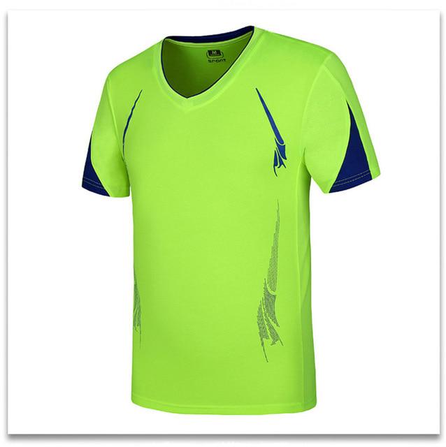 

Футболка мужская летняя топы и футболки быстросохнущая фитнес для спортзала бегуны бег спортивная футболка мужская Asian size XXXL