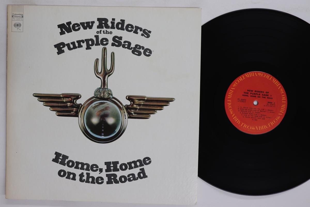 LP Record NEW RIDERS OF THE PURPLE SAGE  Home Home On The Road PC32870 COLUMBIA 1974 US Rock Used