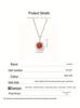 S925 Sterling Silver Zodiac Birthstone Necklace - Natural Gemstones, Light Luxury, Perfect Birthday Gift