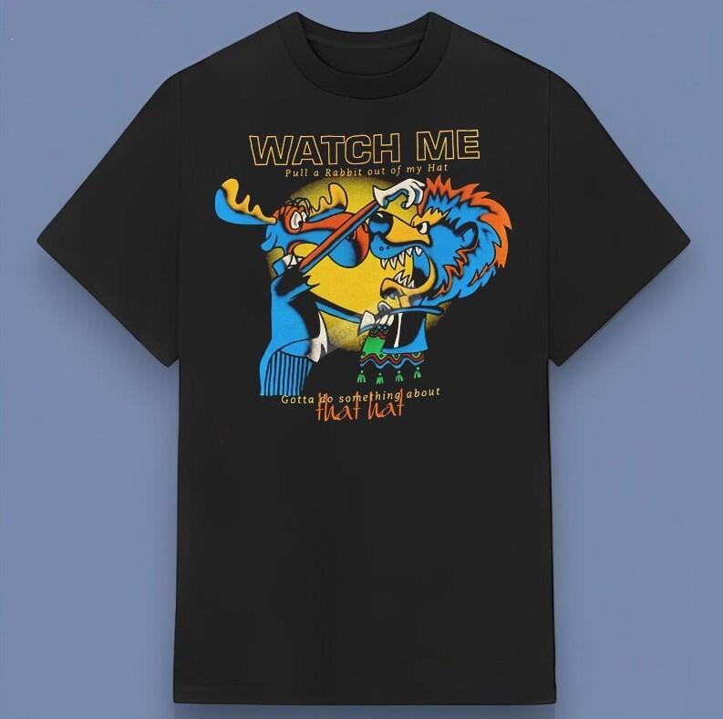 The Adventures Of Rocky & Bullwinkle & Friends   T-shirt For Fans Size S-4XL Unisex T-Shirt S