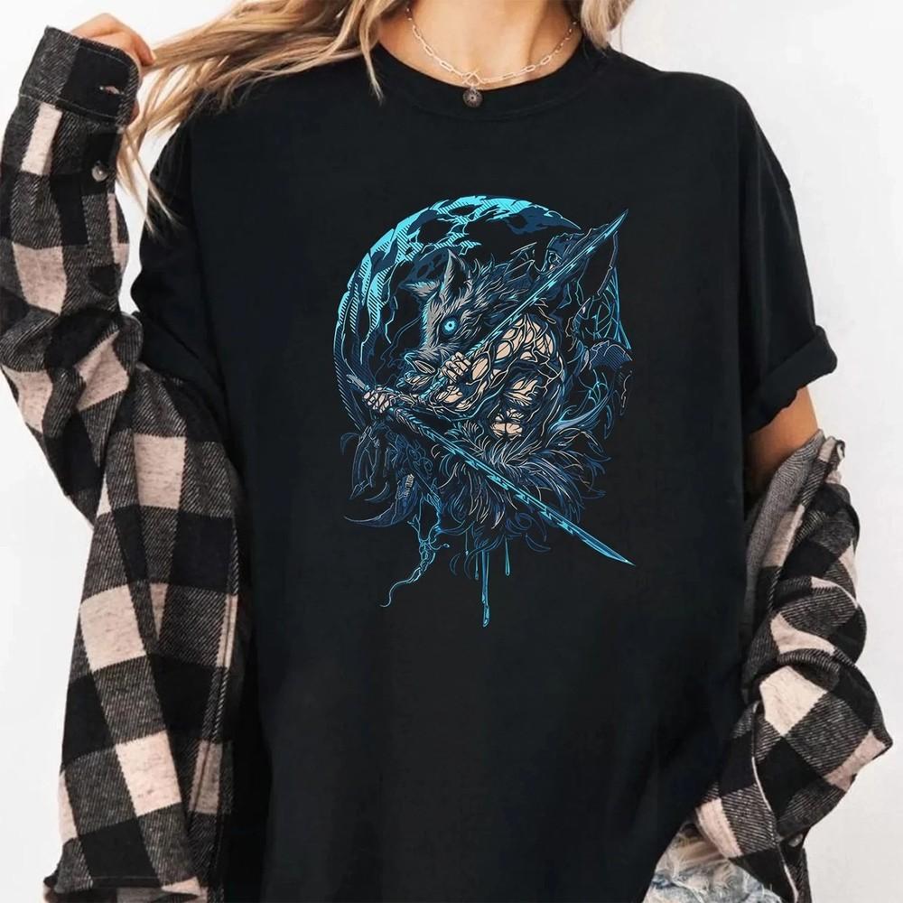 Kimetsu No Yaiba Inosuke Hashibira T-Shirt T-Shirt Gift For Fans Unisex T-Shirt M