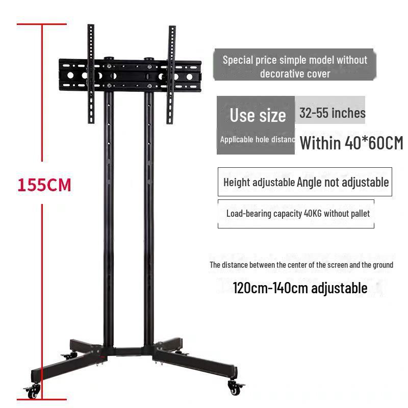 Suport TV LCD cu roți pentru televizoare de 32-65 inch