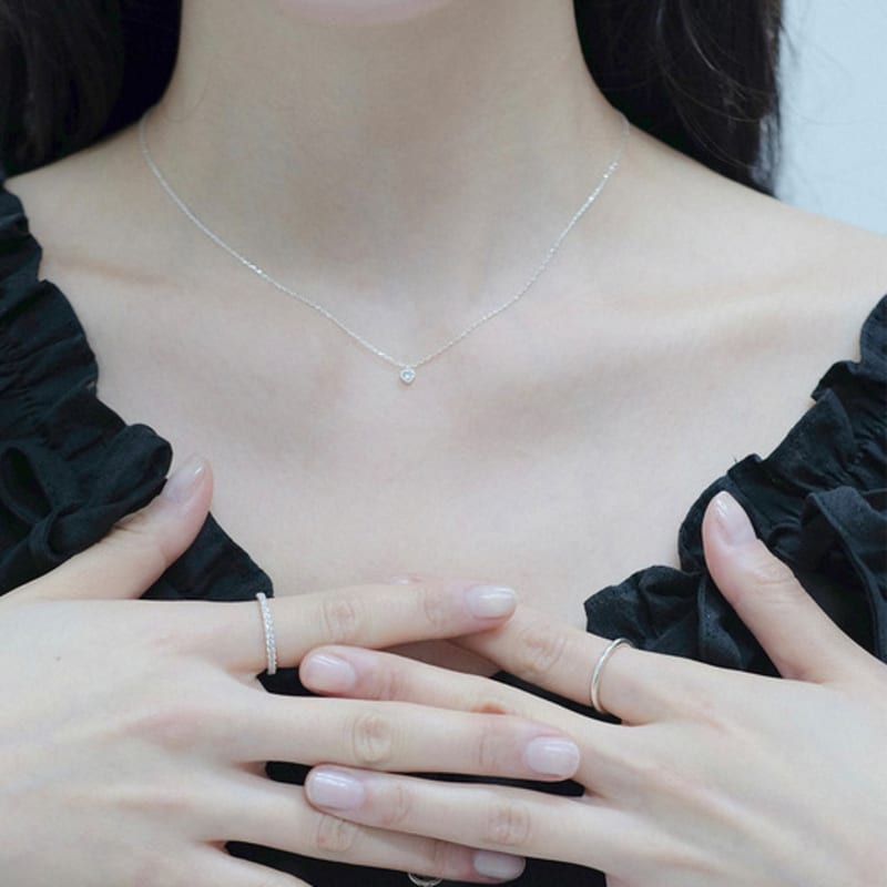 Oooho Basic Cubic Layered Ring