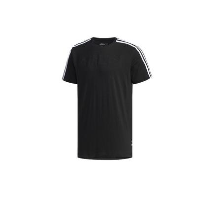 Neo Casual Sports Short Sleeve T-Shirt Men Tops Black FR7987