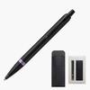 PARKER IM Ballpoint Pen, Amethyst Purple Ring BT, Medium Nib, Oil-Based Ink, with Pen Case, Gift