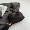 Temperament glossy satin armpit bag women's spring and summer new style fashion casual shoulder bag