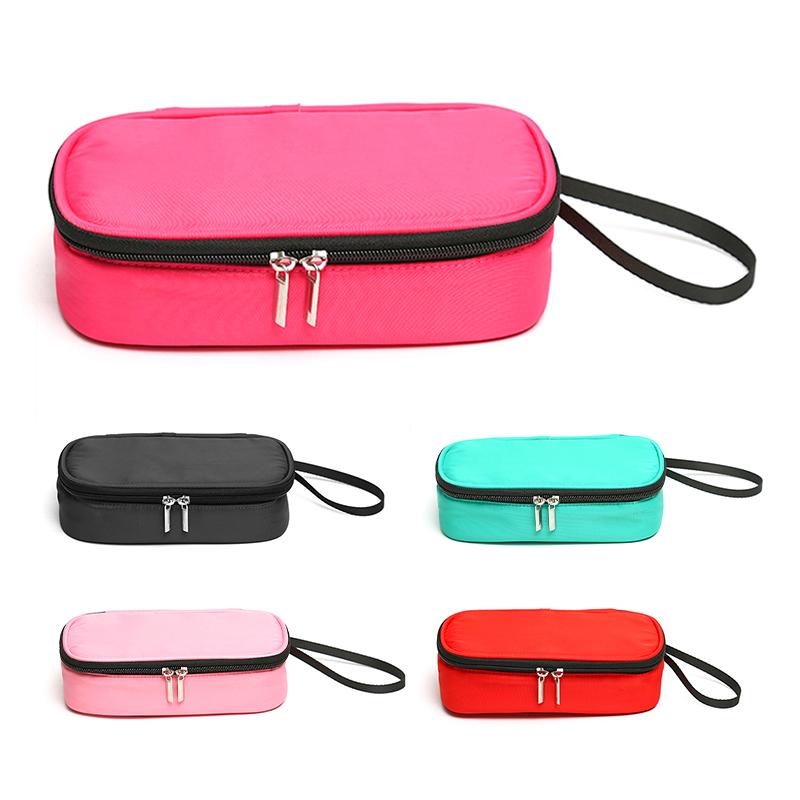 Portable Waterproof Insulin Cooling Bag Pill Protector Thermal Insulated Medical Kit Multifunctional Food Cosmetics Washing Bag