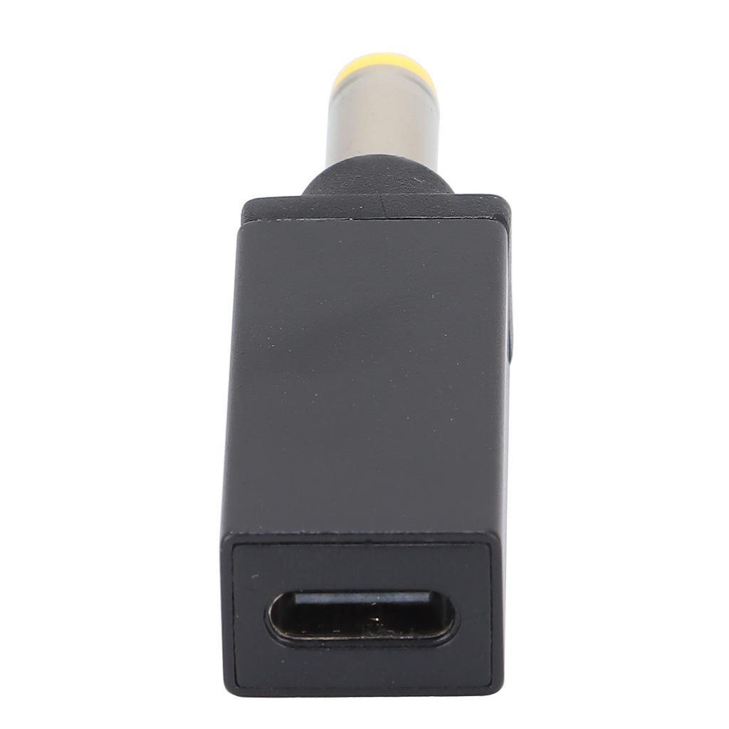 USB auf DC Adapter Gerader Kopf PD TypeC Buchse auf Stecker 5.5x2.5mm Computerzubehör für Laptop