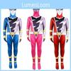 Morphin Mighty Power Rangers Costume Cosplay Dress Party Jumpsuit Superhero