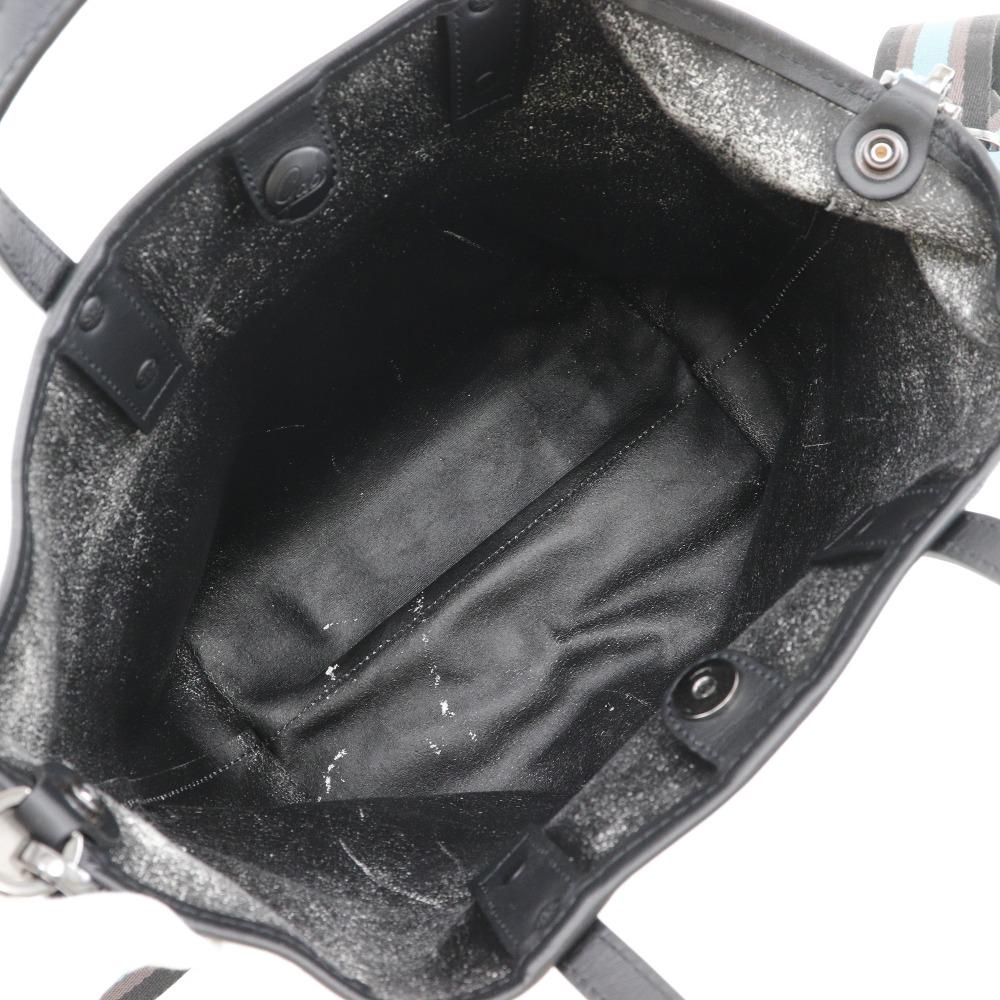 Gabs 2WAYShoulder Handbag Black / Blue PVC Women Used