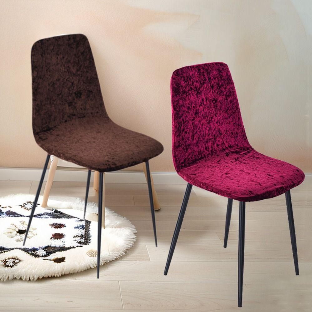 

Dustproof Elastic Chair Cover Thicker Chair Cushion Furniture Protector Seat Cover Office сірий