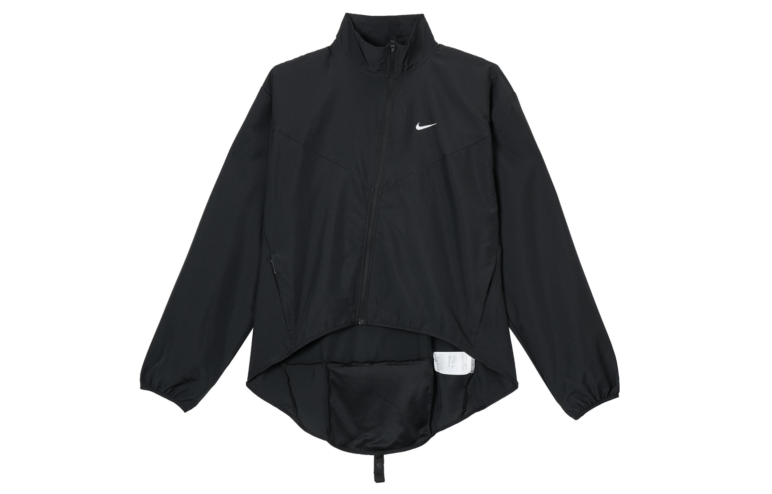 

Nike Jackets Women s Black Stand Collar Moderate Other FB4695-010 L