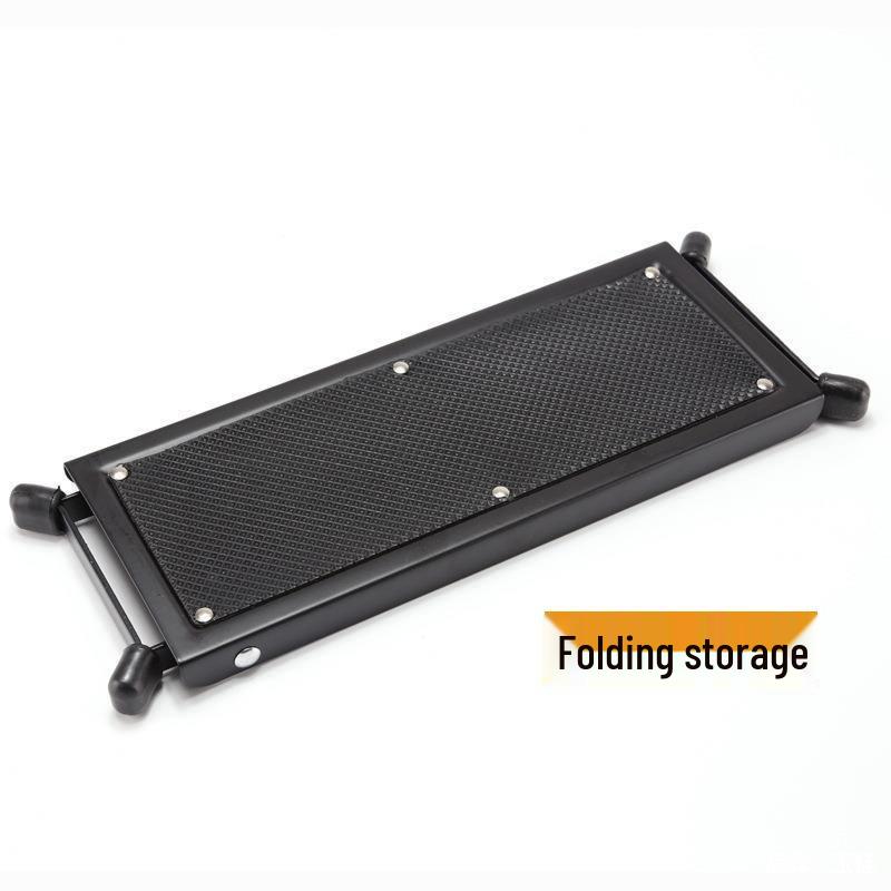 Folding Metal Guitar Pedal & Footrest Stand for Folk and Classical Instruments