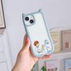 Soft Cat Ear Phone Cases for iPhone 16 15 13 12 11 Pro Max 14 Plus Silicone Anti-Drop Transparent Acrylic Back Cover N69 Anime Haikyuu X Reader Art