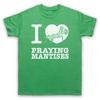 I Love Praying Mantises Animal Rights Lover Insect Mens And Womens T-Shirt