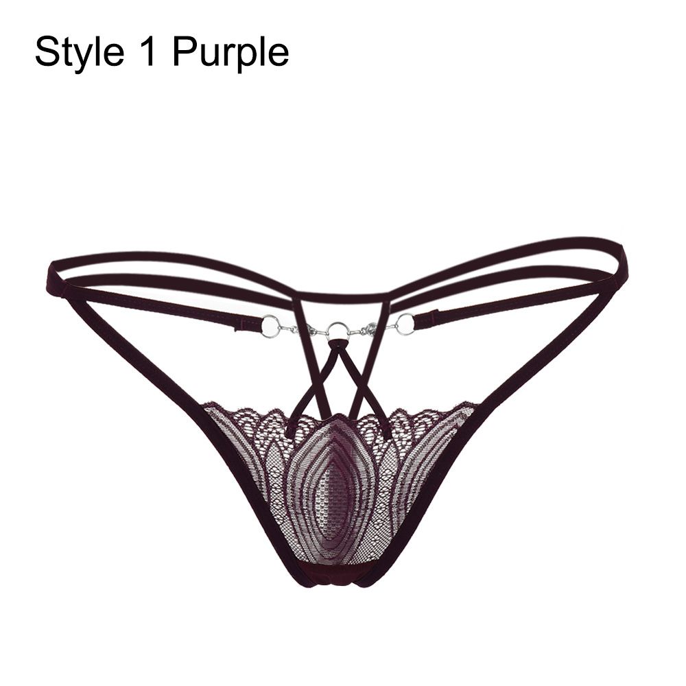 Underwear Underpants Low Waist Briefs Women Erotic Lingerie Lace Flowers G-string Sexy Panties