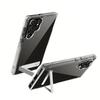UYUXIO Clear Mobile Phone Stand Case for Samsung Galaxy S26 S25 S24 S23 Ultra Plus 22 Cases with Kickstand Cover with Holder