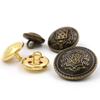 Copper Buttons Vintage Logo Bronze Silver Denim Jacket Buttons Clothes Coats Clothing Buttons Accessories