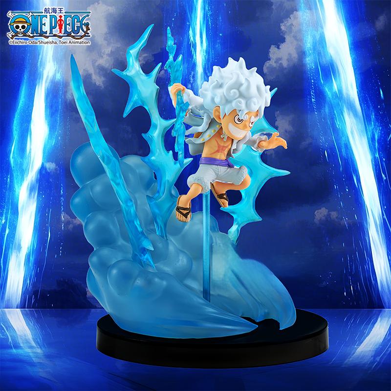 1pc Official One Piece Nika Luffy Home Decor Figure, Anime Must-Have Gift for Valentine's Day, Birthday Desk.
