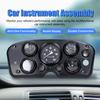 5 in 1 MultiFunctional Car Speedometer Fuel Gauge Oil Pressure Gauge Water Temperature Gauge