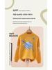 Boys' Fleece-Lined Round Neck Korean-Style Sweater: Thick Knitwear for Autumn and Winter