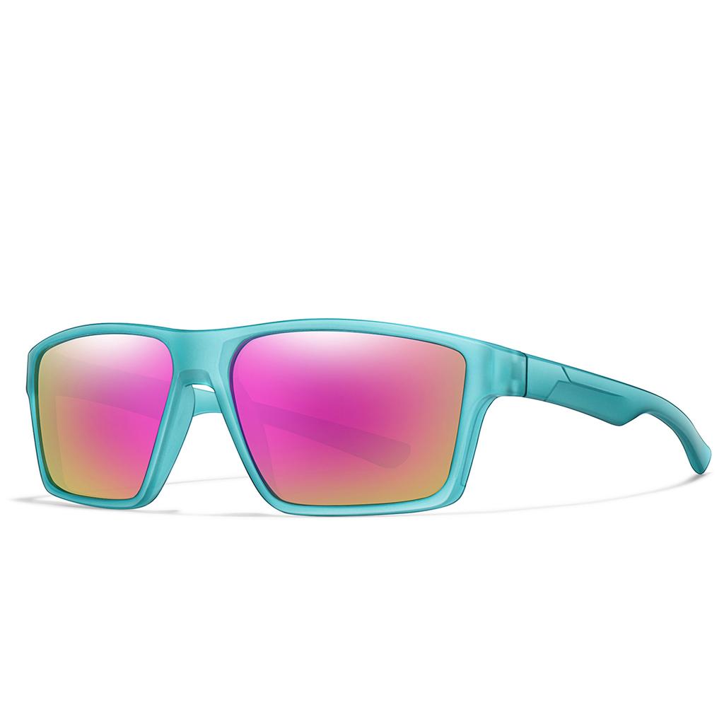 Square Sunglasses UV400 Colorful Lens for Men Women Unisex Cycling Driving Hiking Running Outdoor Sports Eyewear Gifts