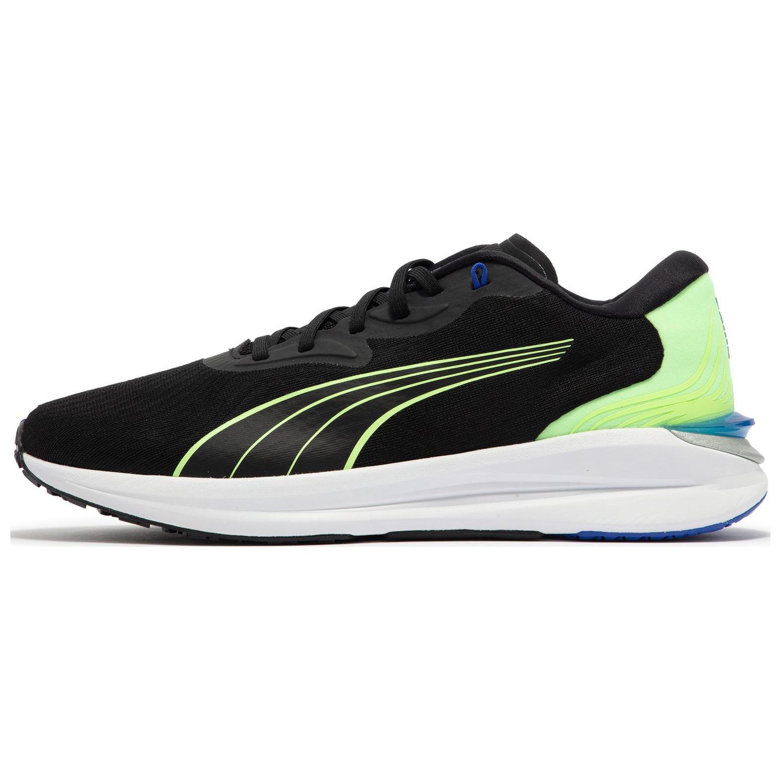 

New PUMA Electrify Nitro 2 Black Fizzy Lime 376814-10 40