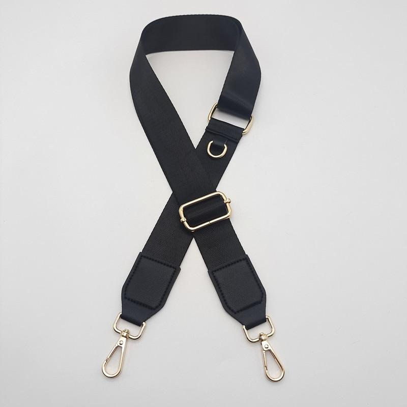 New Solid Color Nylon Bag Accessories D-type Buckle Hanging Small Bag Style Crossbody Strap Adjustable Backpack Shoulder Strap