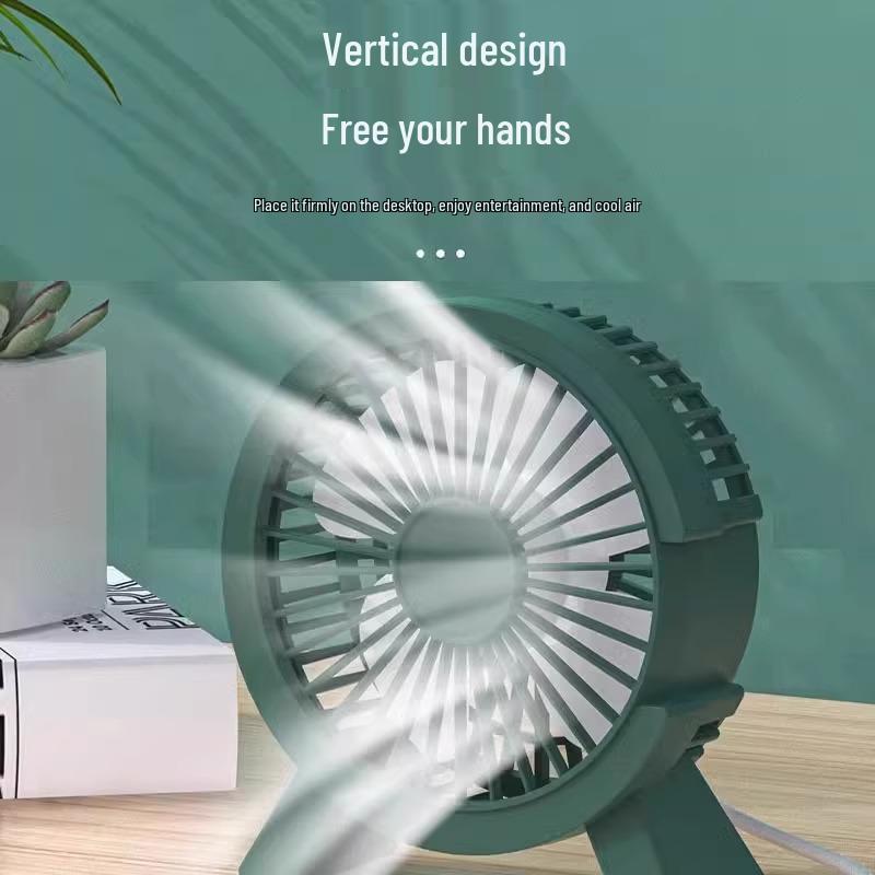 USB Mini Silent Desktop Fan - Large Airflow for Dorms and Offices