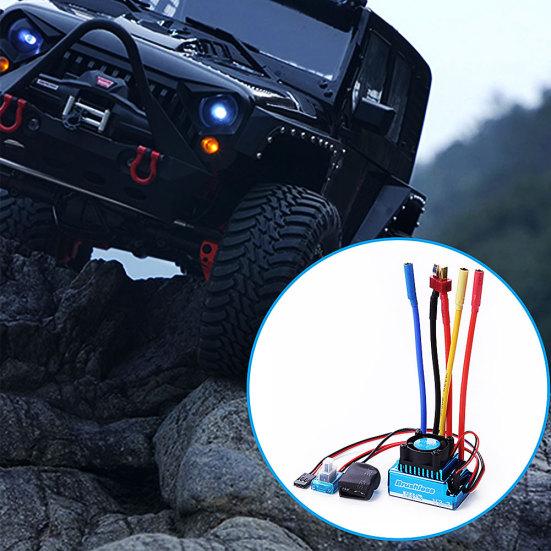 45A 60A 80A 120A ESC/3900KV Splashproof Brushless Motor for 0.0486111111111111 RC Car Truck