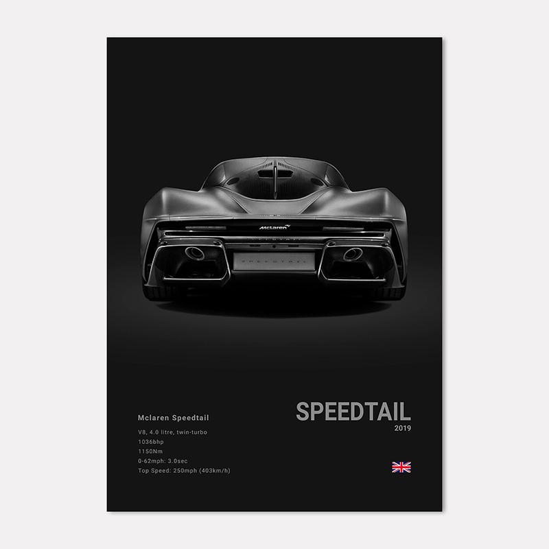Berühmte Autos Super Sport Wandkunst Druck Poster M4 P1 DIVO STO SVJ Dekoration Wandbild Moderne Heimdekoration Geburtstagsgeschenk Ungerahmt