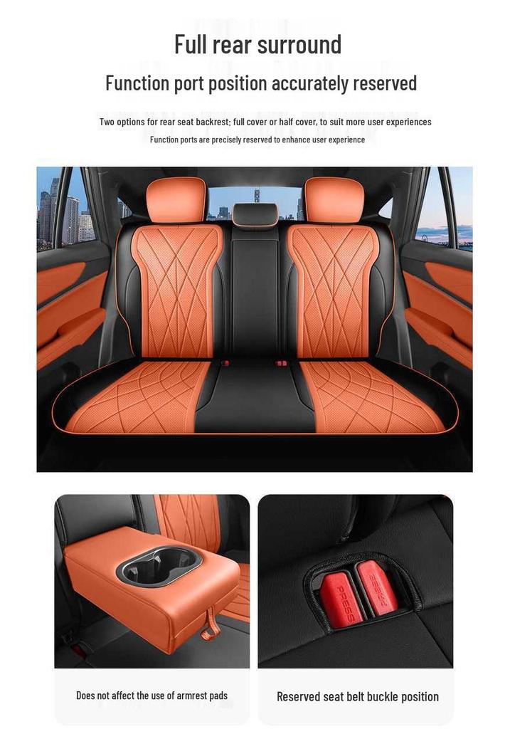 26 Styles Geely Boyue REV All-Season Platinum Edition Seat Covers - Full Coverage & Long-Endurance