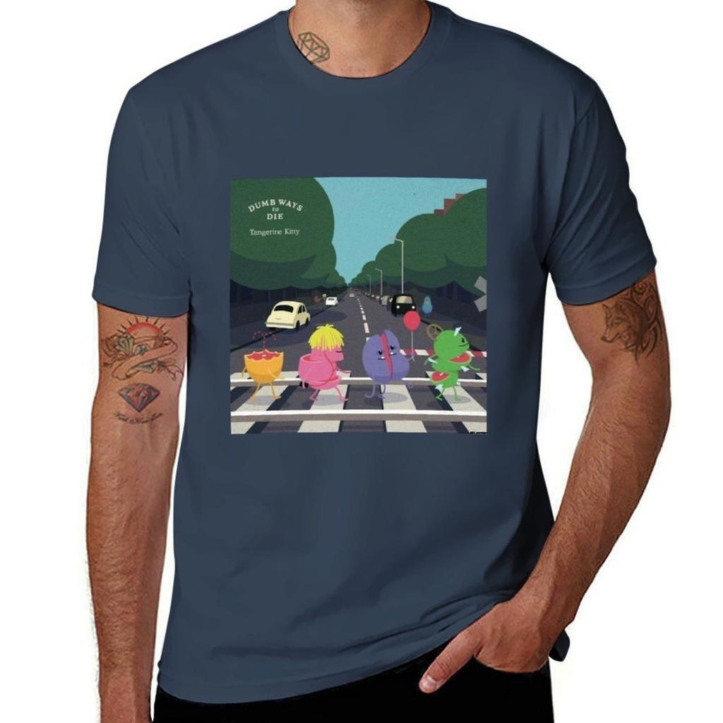 Dumb Ways To Die 5 Tshirt Plus Size Solid Color Tshirt