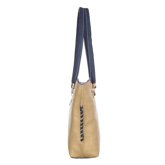 Fostelo Women's Vegan Leather Squirrel Shoulder Bag | Ladies Purse Handbag (Large)