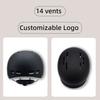 Youth City Bike Helmet with High-Impact ABS Outer Shell & Clear Visor Sun Protection Lightweight Sport Safety Helmet