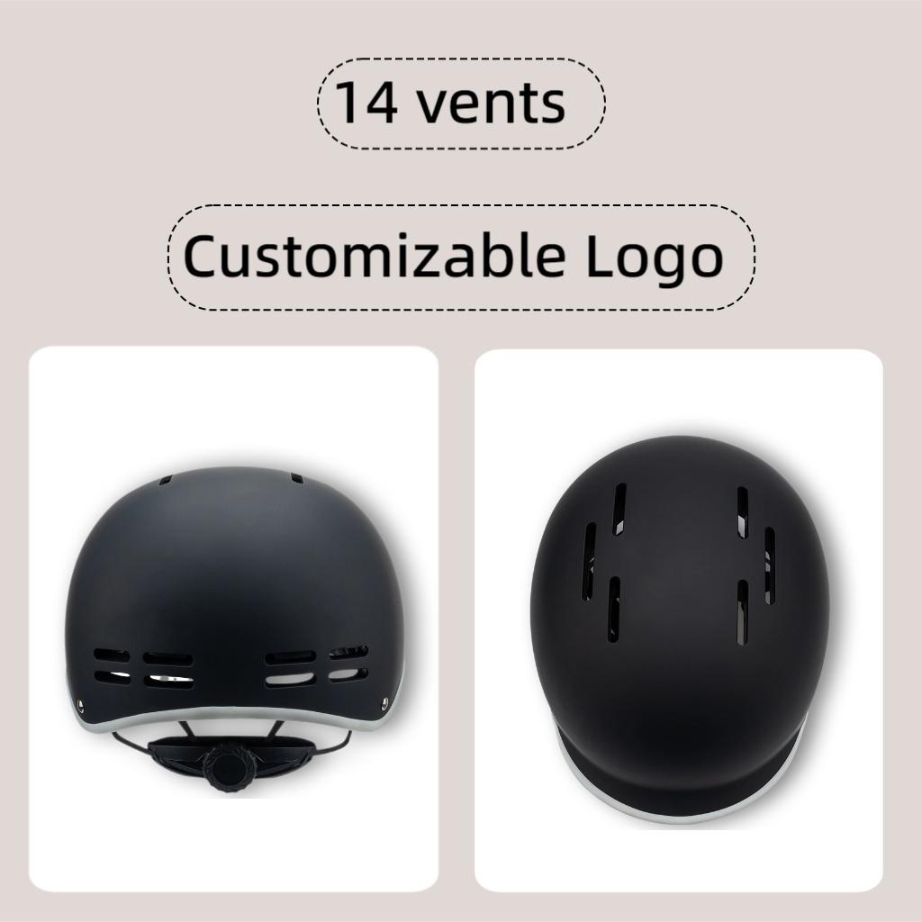 Youth City Bike Helmet with High-Impact ABS Outer Shell & Clear Visor Sun Protection Lightweight Sport Safety Helmet