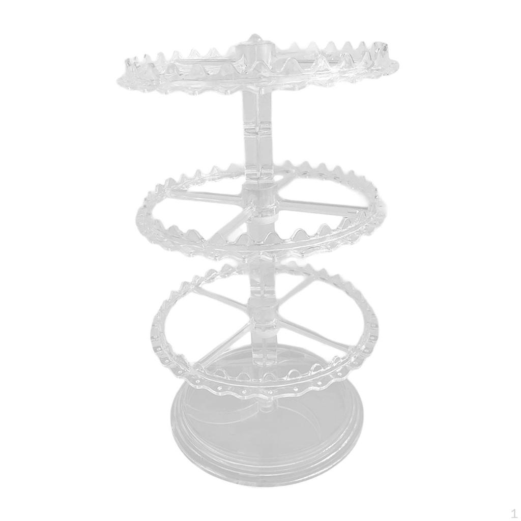 Earring Organizer Holder,Rotating Hanging Rack,Jewelry Display Stand,Storage Rack for Necklace