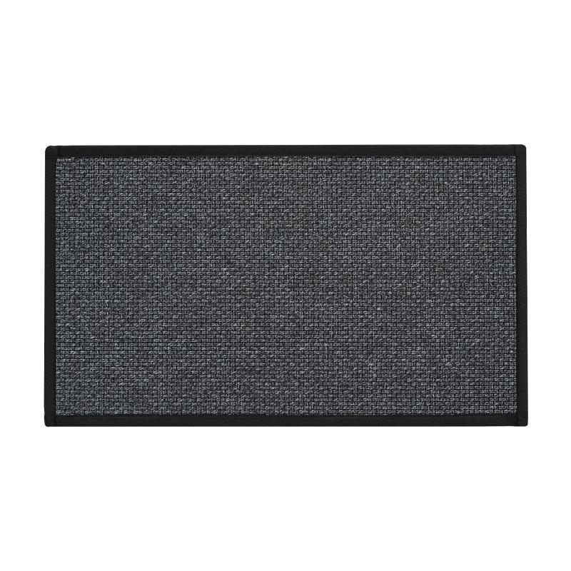 

NIM kitchen floor mat black gray interwoven long kitchen mat anti slip kitchen carpet can be placed anywhere 46x80cm чёрный
