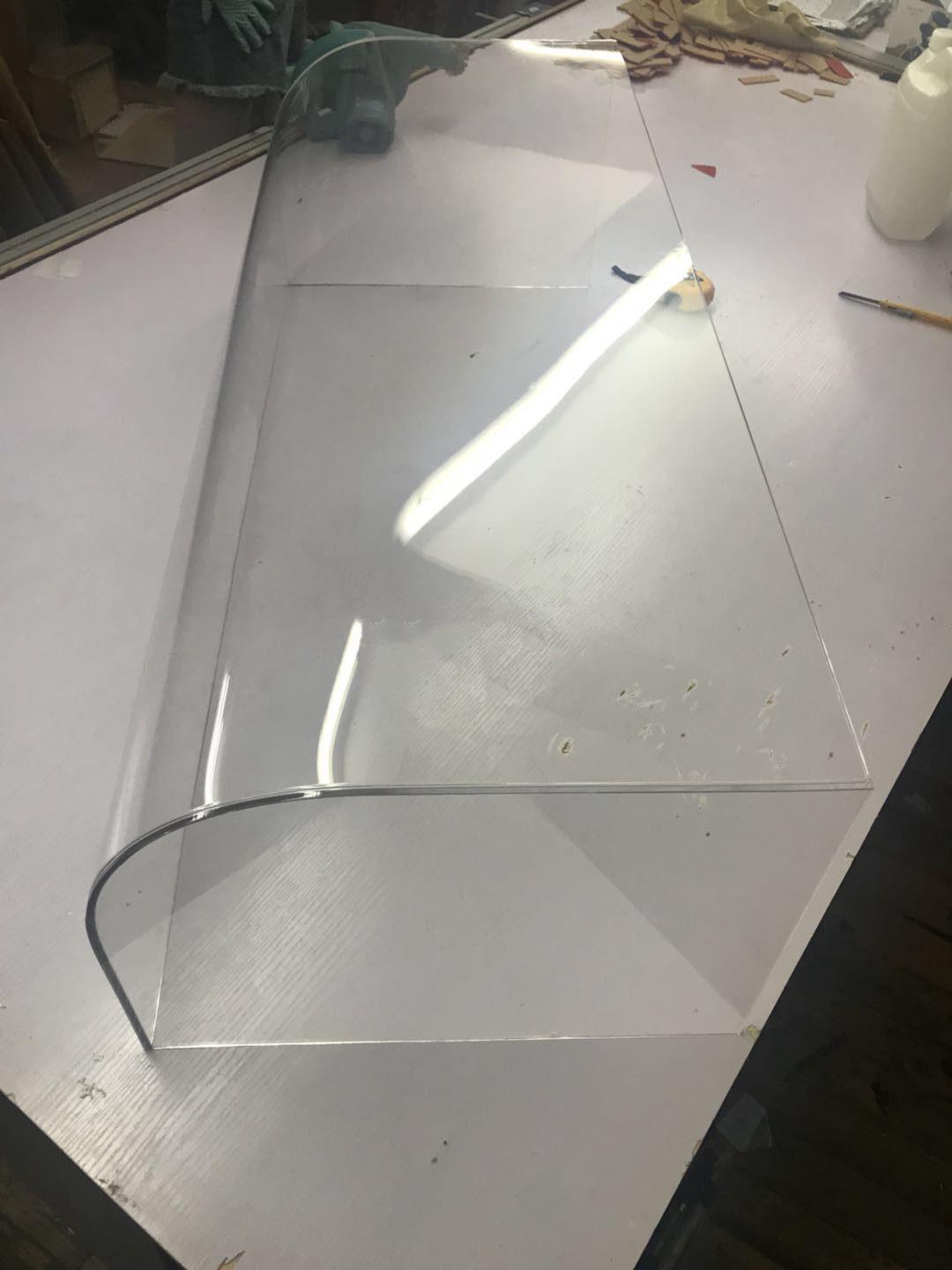 Acrylic Flip-Top Arc Bread Display Cover Default item