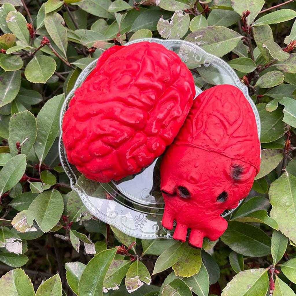 Halloween Heart Brain Prop Innovative Scary High Simulation Hand Crafted Halloween Organ Prop for Halloween Party