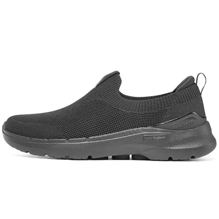 Skechers Go Walk 6 Fabric Slip-On Low-Top Casual Shoes Men sneakers Black 216267-BBK 42.5