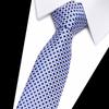 Men'S Polyester Silk High-End Twill Gold Tie 7.5Cm Formal Wedding Etiquette Tie